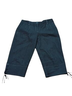 Ann Taylor Loft Petites Cropped Pinstripe Pants